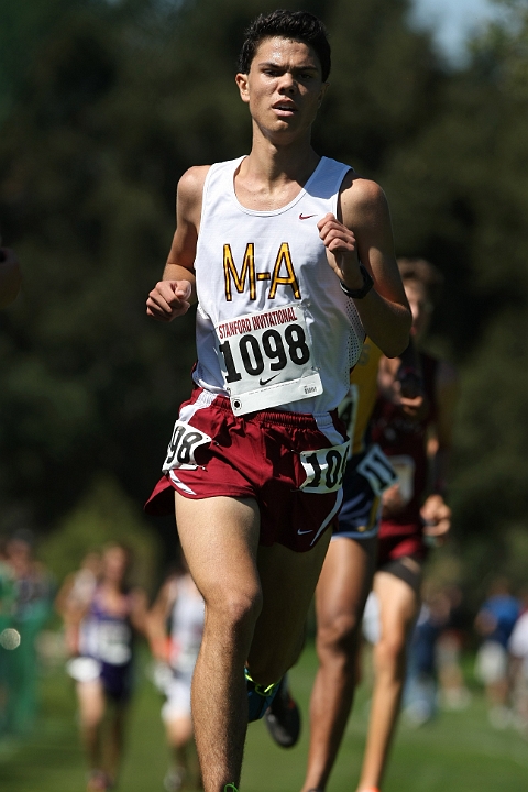 2010 SInv D1-089.JPG - 2010 Stanford Cross Country Invitational, September 25, Stanford Golf Course, Stanford, California.